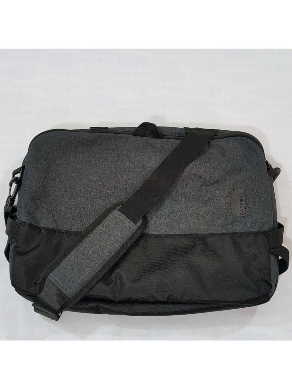 BagSmart Laptop Messenger Bag Briefcase Gray Black Digi Smart RFID Travel Office - Picture 2 of 16